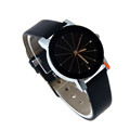 WoMen Quartz Dial ClockWatches Ladies 2016 Female Clock Leather Wrist Watch Round Case Femme Relogio Feminino