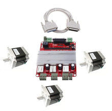 New TB6560 3 Axis Driver + 3 x Nema 17 Stepper Motor 48oz-in CNC Kit