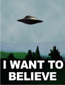X Files I Want To Believe TV Poster canvas silk Fabric Art Wall poster Prints art