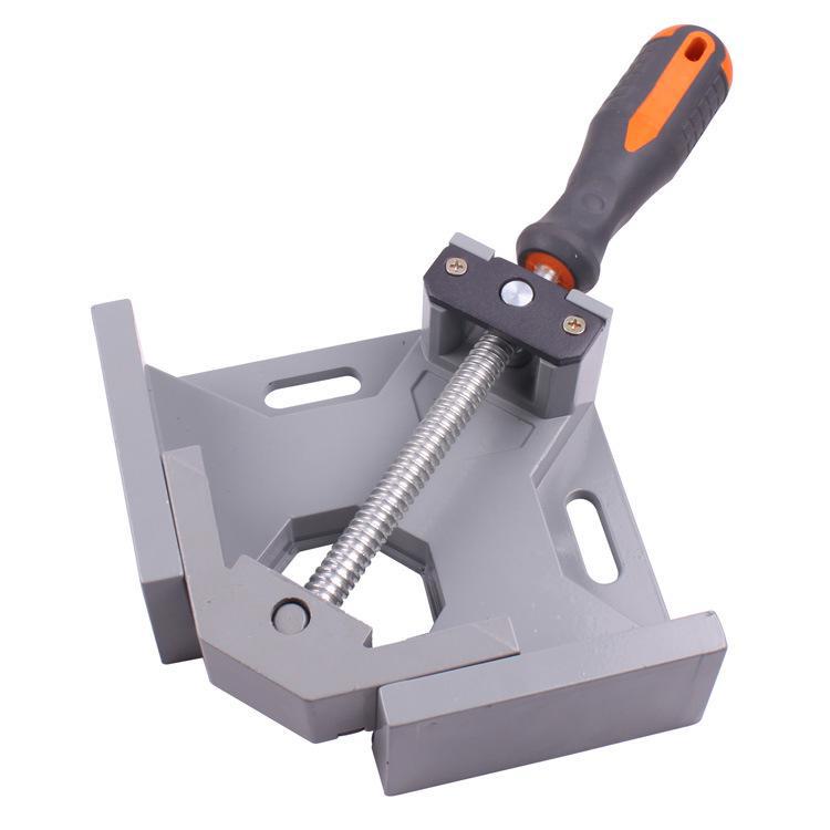 Quality Single Jaw Conor Handle 90 Degree Right Angle Clamp Woodworking Clip DIY Photo Frame Aquarium Furniture Fixed