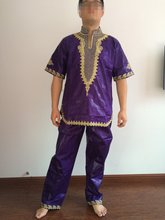 african dresses new african fashion bazin riche embroidery men shirt with trouser two pcs one set