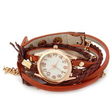 Hot Sale Bracelet Watches Women Jewelry Fashion Quartz-watch Female Clock Wristwatches Leather Band Wrist Chain Watch Quartz
