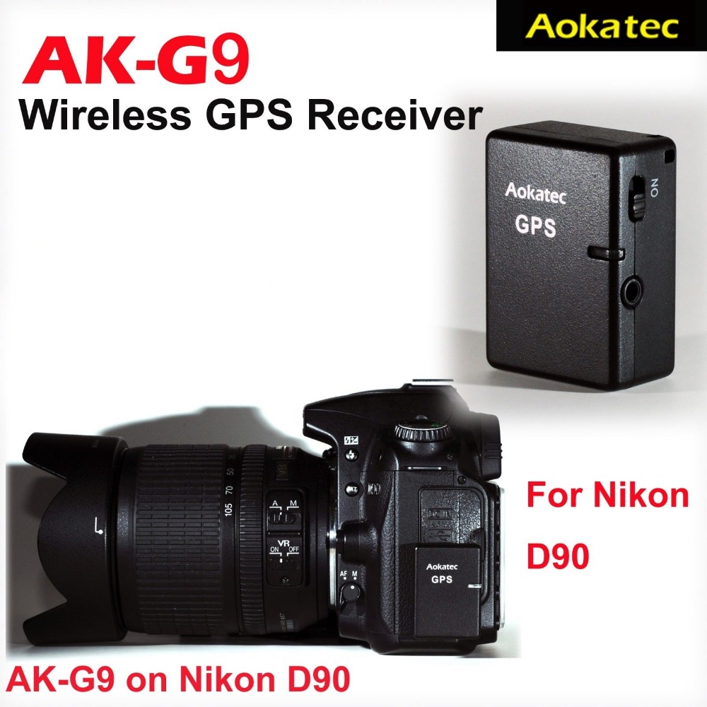 Aokatec AK-G9 GPS    Nikon  DSLR D90