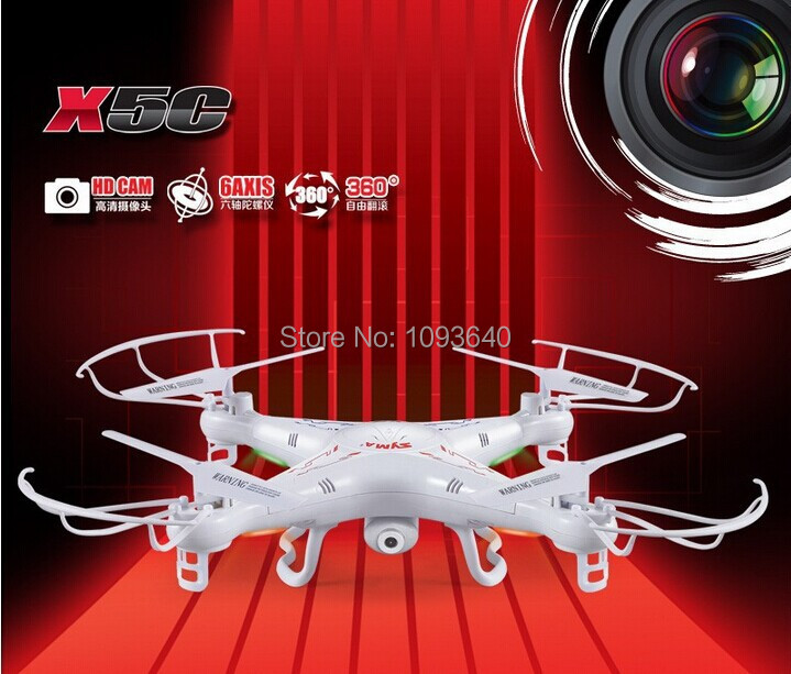 Syma X5C Explorers 2 4G 4CH RC Quadcopter with 3 7V 500mAh and 600 mAh and