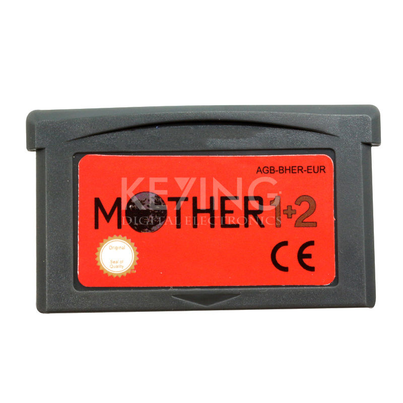 Mother 1+2 Game Cartridge Console Card English Language Euro Version for GB Advance Handheld Game Player