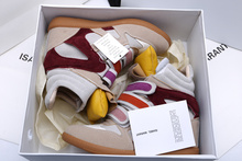 Colorful Tongue Women Multi Isabel Marant Wedge Boots Height Increasing 7cm Sneakers