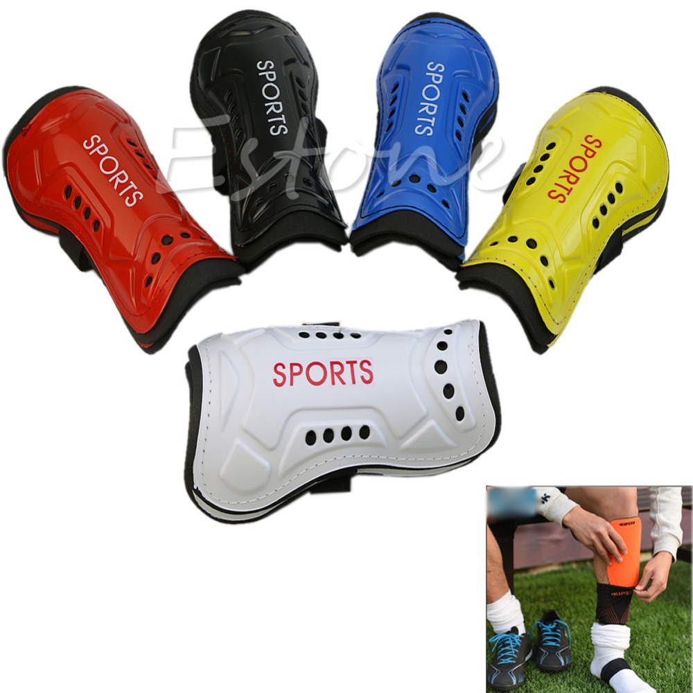 Light Soft Football Shin Pads Soccer Guards Sports Leg Protector Kids