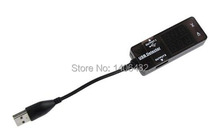 5 unids/lote Dual USB Detector de voltaje actual 3.2 ~ 10 V 0 ~ 3A del amperímetro del voltímetro cargador para Teable PC externo adaptador de batería