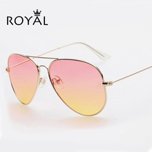 Vintage Women Glasses Pilot Sunglasses Women Brand Designer gafas oculos de sol feminino Coating Sunglass SS065