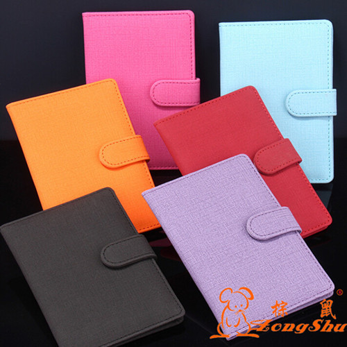 Hot Unisex Passport Wallet Solid Travel Passport Holder PU solid passport holder Leather Passport Cover Credit Card Holder PC-07