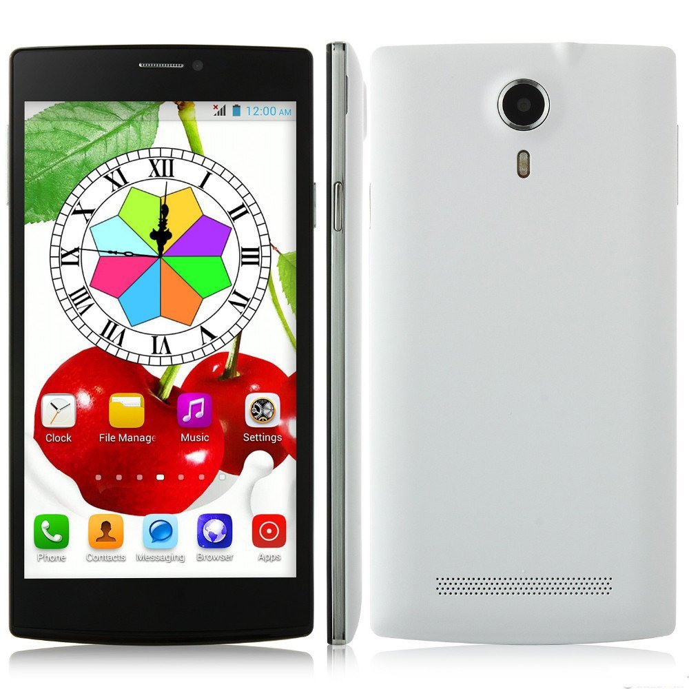 Original Jiake V5 MTK6572 Dual Core 5 5inch Mobile Phone Android 4 2 QHD Screen 2MP