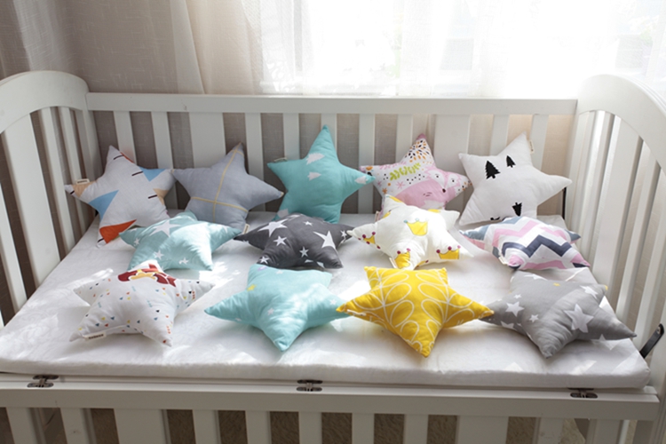 Korean Style Baby Pillows Star Home Travel Pillows Cute Kids Sleep Cushions Bedding