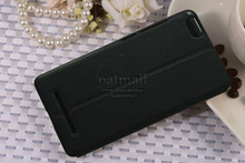 luxury PU leather Smart flip Cover For Xiaomi mi4i case with Stand Original mi 4i mi4c