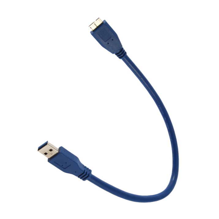 2014 Hot sale 30cm USB 3.0 Male Type A to Micro B Plug Super-Speed Cable Adapter Converter free shipping