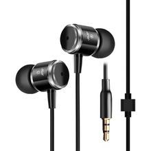Metal Original JMF 3.5mm Earphones Headphones For iPhone 5 5S 4 6 Plus Samsung Xiaomi MP3 MP4 MP5 High Quality Best Bass
