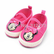 Cute Baby Shoes Infant First Walkers Toddler Shoes Baby Girls Boys Soft Bottom Cartoon Prewalker Spring
