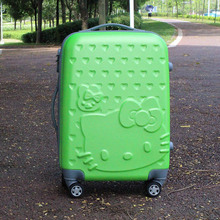 20” 24” Hello kitty Travel luggage, Spinner rolling luggage,HK cat suitcase, Hardside luggage
