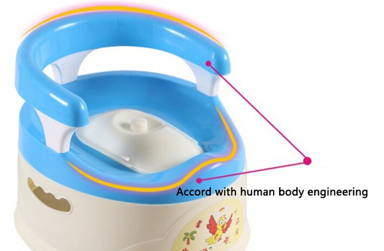 Kids Child Baby Potty Toilet Seat For Children Urinals Boy Ergonomics Portable Potty Chair High Quality Plastic Chair 3COLORS (7)