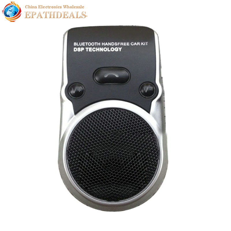 Solar / USB Charging Wireless Bluetooth Car Kit Handsfree Speakerphone Built in Microphone + Auto Car Charger Solar / USB Charging Wireless Bluetooth Car Kit Handsfree Speakerphone Built in Microphone + Auto Car Charger
