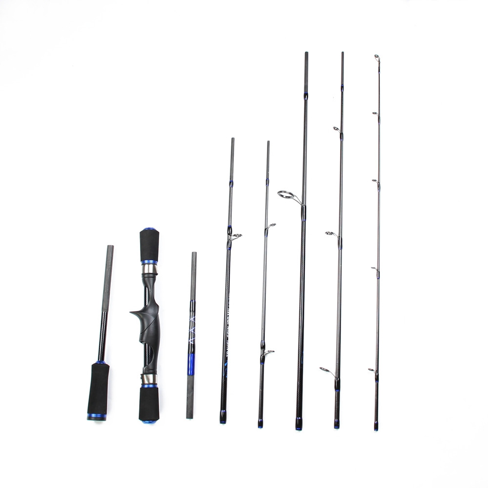 Best Multifunction Spinning Casting Rod 1.8m 2.1m Travel Spin Baitcasting Rods Super Trout Sea Beach M MH Hard Actions Tackle  (2)