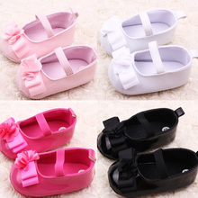 Lovely Toddler Baby Girl Soft Sole Flower Prewalker Crib Shoes NEW SM67
