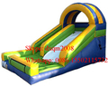 2016 classic dual PVC inflatable slide outdoor playground plastic slide for kids and adults for sale
