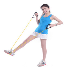 Pedal Exerciser Resistance Bands Tubes Yoga Exercise Rope, Body Building Fitness Equipment Tool Pull Ropes A394