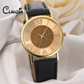 Fashion CLAUDIA High Quality Women Glitter Dial Leather Band Analog Quartz Wrist Watch Watches FreeShipping Hot