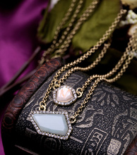 Double Chain Personality Irregular Pendant Necklace Women Fashion Jewelry Factory Wholesale
