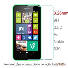 N630 0.26 мм 9 H взрывонепроницаемый корпус закаленное стекло для Nokia Lumia 630 / 635 премиум-экран протектор фильм