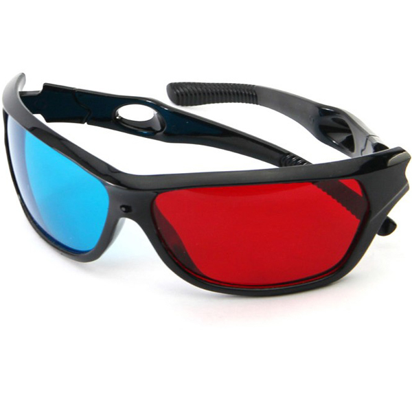 2015 Red And Blue Color Universal Type 3D Glasses TV Movie Dimensional Anaglyph Video Frame 3D