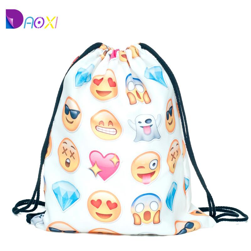  daypacks  emoji    mochila feminina harajuku    