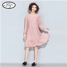 2016-lace-sweet-ruffles-clothing-maternity-dresses-clothes-pregnancy-clothes-for-pregnant-women-office-summer-dress