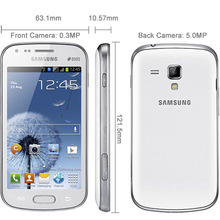 Original Samsung S7562 Galaxy Trend Duos 4GB ROM Android 4 0 OS 3G Cellphone Touch Screen