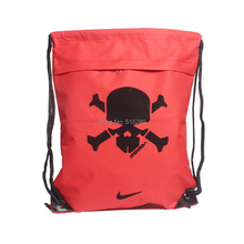 New 2015 Skull Bag Football Soccer Shoes Holder Storage Drawstring Trainning Backpack Leisure Shoulder Bag