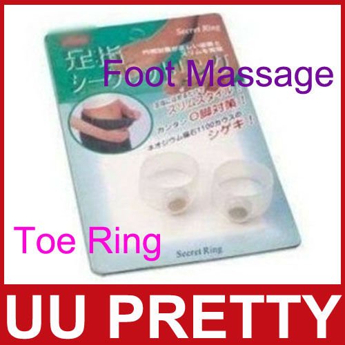 Guaranteed 100 New Magnetic Silicon Foot Massage Fashion Toe Ring Weight Loss Slimming Easy Body Healthy