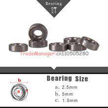 Brand new imported bearings2.5*5*1.5