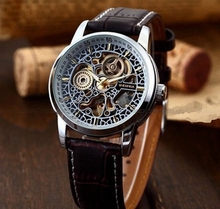 Reloj Hombre Shanghai Shenhua Automatic Mechanical Watches Men Fashion Vintage Skeleton Mechanical Watch Erkek Kol Saati