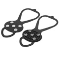1pair Hot Newest Walking Cleat Ice Gripper Anti Slip Ice Snow Walking Shoe Spike Grip Camping