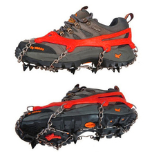 2016 Hot Sell Winter Anti Slip Ice Cleats Shoe Boot Grips Crampon Chain Spike Sharp Snow Walker Free Shipping