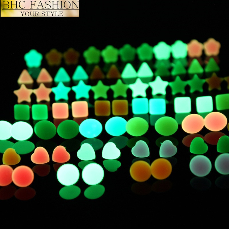 7 пар/лот 6 цветов 7 моделей мода шарм из светодиодов ночь серьги / earings для женщин 2015 орать / серьги ювелирных изделий