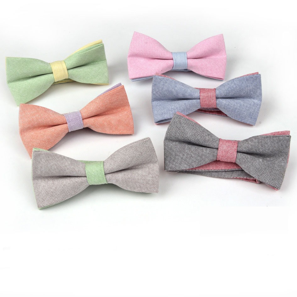 Polyester-Men-Bow-Tie-Upscale-Men-s-Fashion-Korean-Tidal-Fresh-Neutral-Marriage-Bow-Tie