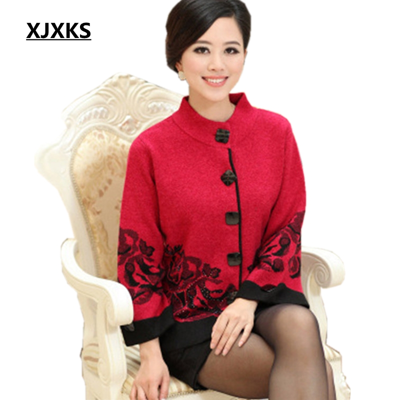 XJXKS-new-2017-women-s-outerwear-middle-age-women-sweater-mother-clothing-autumn-plus-size-M