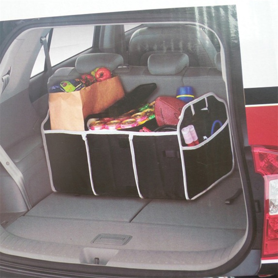 1pc Useful Car Organizer Boot Stuff Food Storage Bags trunk organiser Automobile Stowing Tidying Interior Accessories
