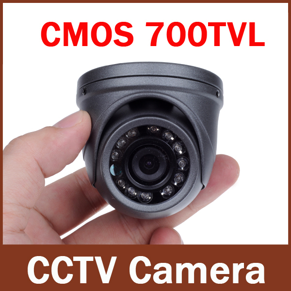 700TVL 1 3 CMOS 12 LEDs Night Vision 3 6mm Lens Outdoor Indoor Metal Waterproof Mini
