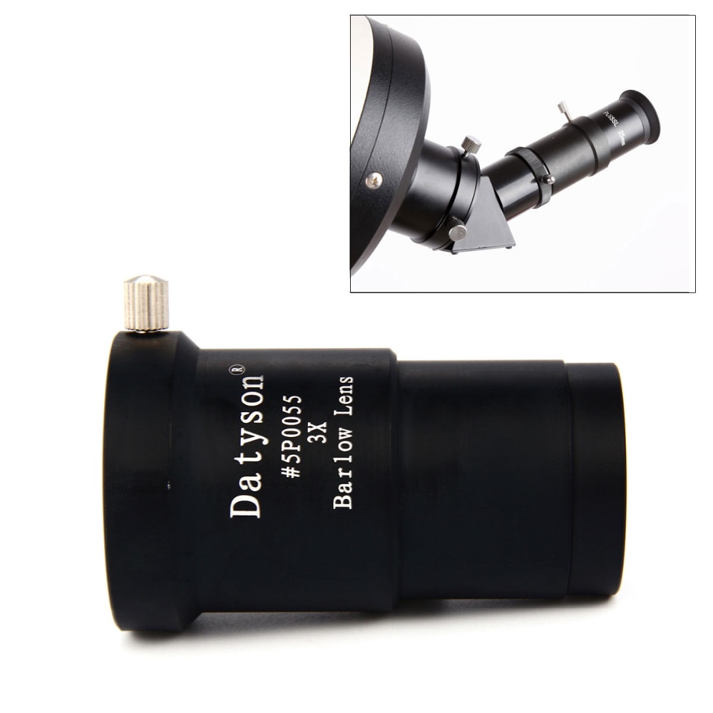 Datyson Barlow Lens 3X Metal Multi Coated Telescope Eyepiece