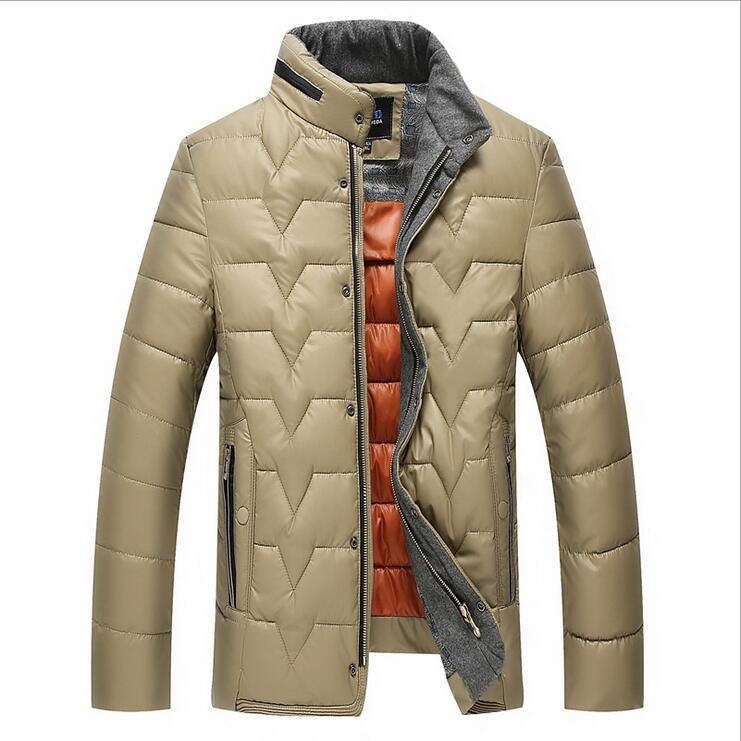 Free shipping XL-XXXL 2015 new winter coat men jacket fashion casual men's down jacket men plus size Thicken keep warm jacket