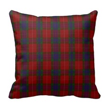Stylish Clan Fraser Tartan Plaid Pillow Case (Size: 20″ by 20″) Free Shipping