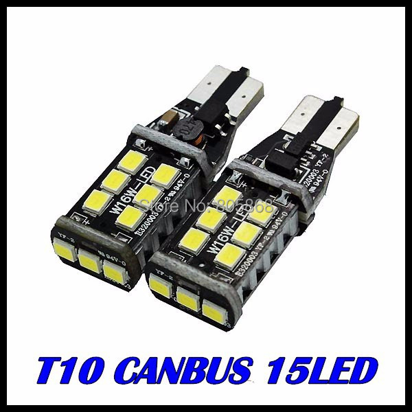 30 . T10 Canbus    Canbus 12  - 24  T10 15led 2835smd Canbus          