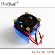 E3D V5 fan cover with 3010 fan 3d printer accessories DIY E3DV5 injection molding radiator cooling fan cover 30*30*10mm